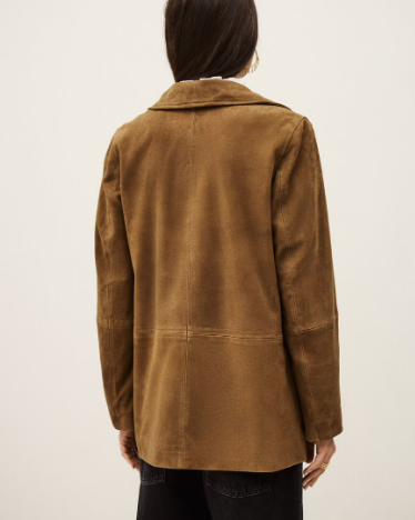 VESTE MARIO  COGNAC ~ BA&SH