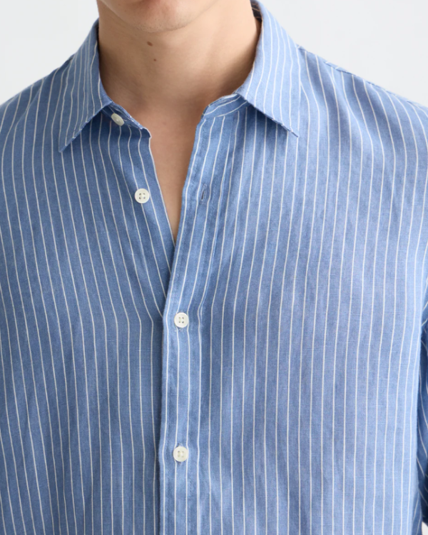 CHEMISE 183096 BLUE- SCOTCH AND SODA