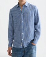 CHEMISE 183096 BLUE- SCOTCH AND SODA