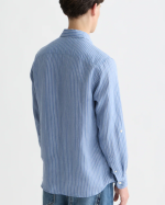 CHEMISE 183096 BLUE- SCOTCH AND SODA