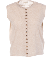 GILET SM LINNEA SAND ~ JC SOPHIE
