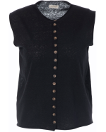 GILET SM LINNEA BLACK ~ JC SOPHIE