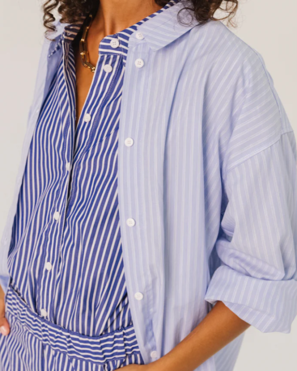 CHEMISE BILLIE/SAVILE BLEU ~ SACRÉ COEUR