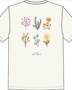T-SHIRT WILD FLOWER EGGNOG WHITE ~ LES DEUX