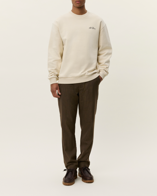 SWEAT CREW LIGHT SAND ~ LES DEUX