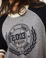 PULL COLLETTE NAVY ~ BA&SH