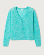 GILET NUG19A TURQUOISE FLUO ~ AMERICAN VINTAG