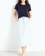 T-SHIRT SON28G NAVY ~ AMERICAN VINTAGE