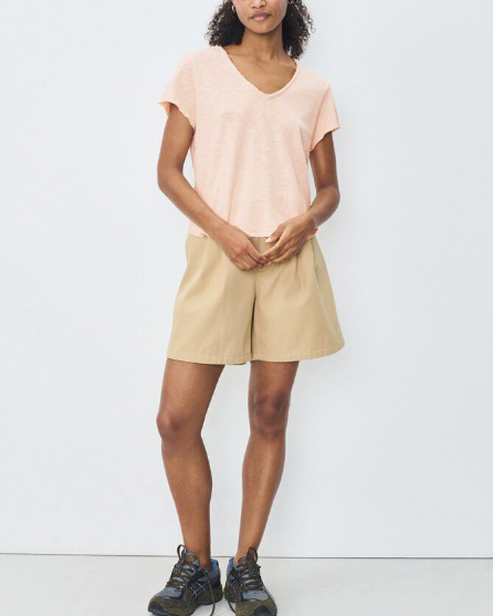 T-SHIRT SON02AG BISCUIT ~ AMERICAN VINTAGE