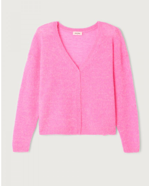 GILET NUG19A PETUNIA FLUO ~ AMERICAN VINTAGE