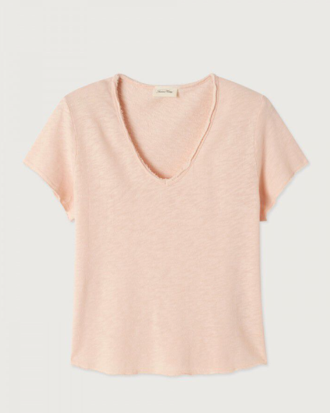 T-SHIRT SON02AG BISCUIT ~ AMERICAN VINTAGE