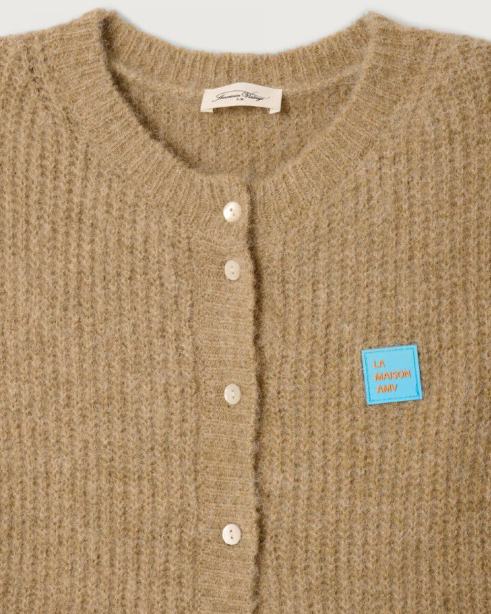 GILET EAST19MC SABLE CHINE - AMERICAN VINTAGE