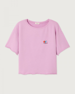 TEE SHIRT ATU02A ORCHIDEE - AMERICAN VINTAGE