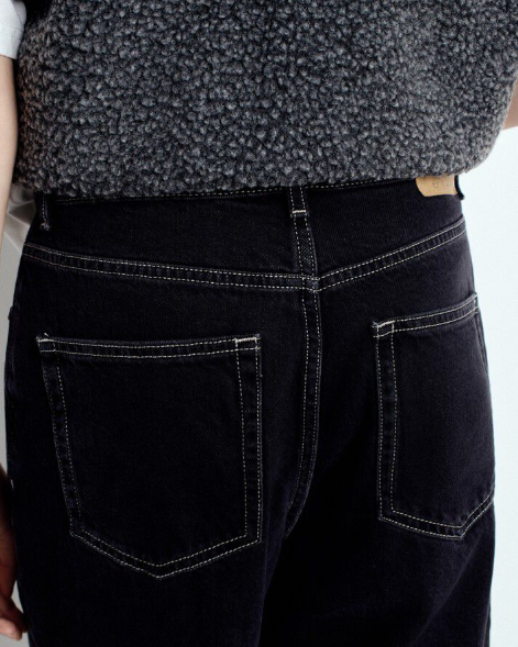 PANTALON YOP11L BLACK VINTAGE ~ AMERICAN VINT