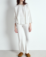 T-SHIRT YRU02A BLANC ~ AMERICAN VINTAGE