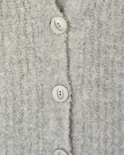 GILET ZOL19E GRIS CHINE - AMERICAN VINTAGE