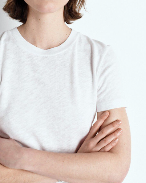 T-SHIRT SON28G BLANC ~ AMERICAN VINTAGE