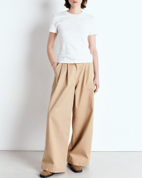 T-SHIRT SON28G BLANC ~ AMERICAN VINTAGE