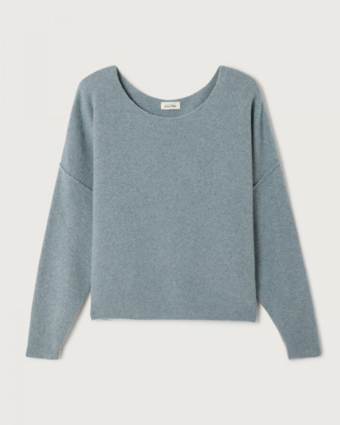 PULL DAM225 ORAGE CHINÉ ~ AMERICAN VINTAGE