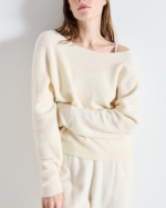 PULL DAM225 PANNACOTTA CHINÉ ~ AMERICAN VINTA