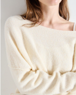 PULL DAM225 PANNACOTTA CHINÉ ~ AMERICAN VINTA