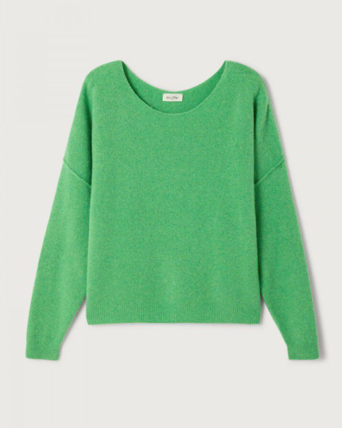 PULL DAM225 PATURAGE CHINÉ ~ AMERICAN VINTAGE