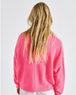 PULL DAM225 ROSE FLUO ~ AMERICAN VINTAGE