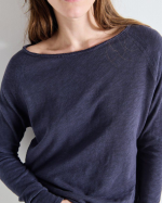 T-SHIRT SON31G NAVY ~ AMERICAN VINTAGE