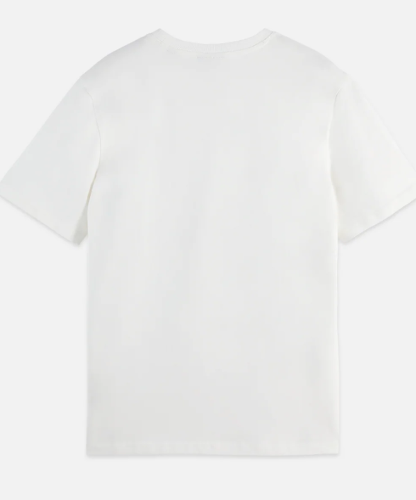 TEE SHIRT 183186 BLANC - SCOTCH AND SODA
