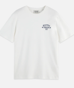 TEE SHIRT 183186 BLANC - SCOTCH AND SODA