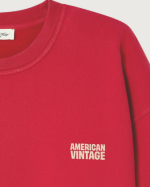 SWEAT MPLI03B COQUELICOT ~ AMERICAN VINTAGE