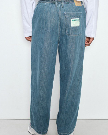 PANTALON MYDO11A MEDIUM GREEN ~ AMERICAN VINT