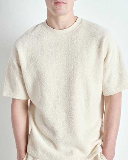 T-SHIRT MBOBY02A ECRU ~ AMERICAN VINTAGE