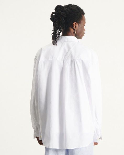 CHEMISE MNIV06A BLANC ~ AMERICAN VINTAGE