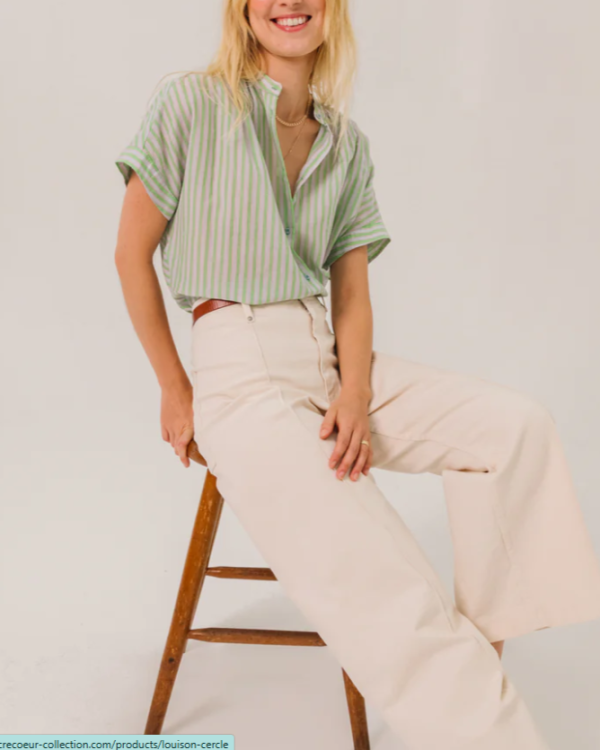 BLOUSE LOUISON/SWEET MULTICO ~ SACRÉ COEUR