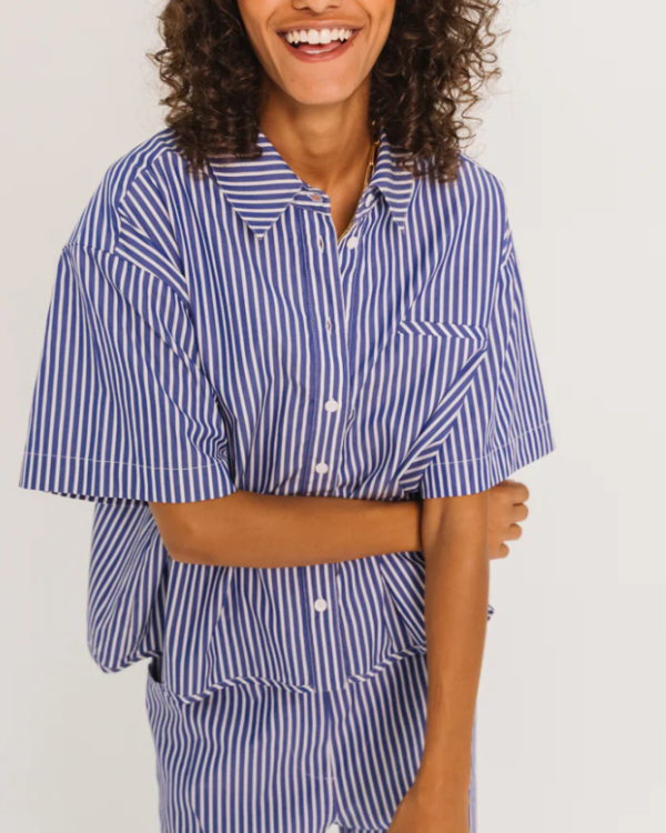 CHEMISE SACHA/SOHO BLEU ~ SACRÉ COEUR