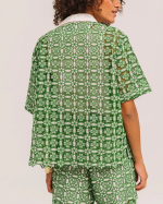 CHEMISE FLAVIA/GOYA VERT ~ SACRÉ COEUR