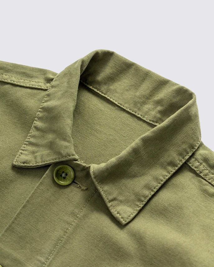 CHEMISE CHORE OLIVE ~ SERVICE WORKS
