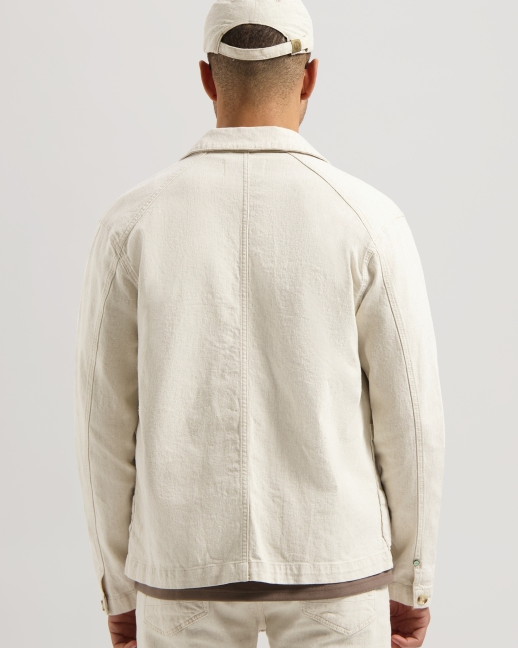 VESTE 151070 NIKOS OFFWHITE ~ DSTREZZED