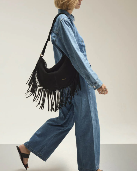 SAC RODEO FRANGE NOIR ~ NAT & NIN
