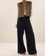 GILET NORI BROWN ~ BY BAR