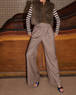 GILET NORI BROWN ~ BY BAR