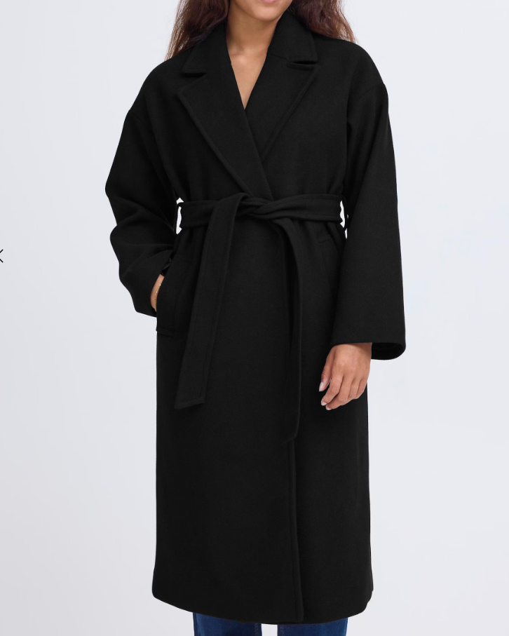 MANTEAU JANNET JA8 LONG BLACK ~ ICHI