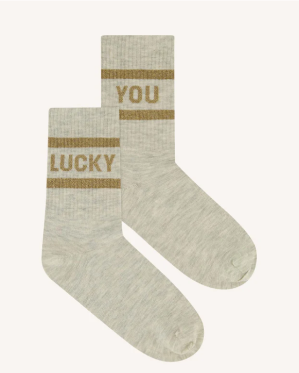 CHAUSSETTE LUCKY GOLD ~ BY BAR