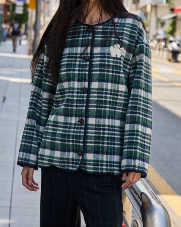 VESTE JOHANNA JA PINENEEDLE CHECK ~ ICHI