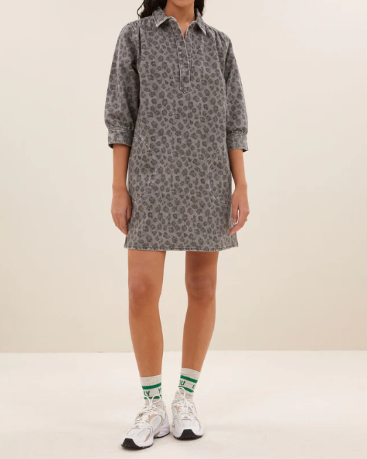 ROBE FLYNTH GREY CHEETAH ~ BY BAR