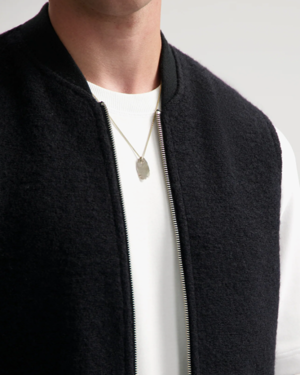 GILET NILS BLACK ~ DSTREZZED