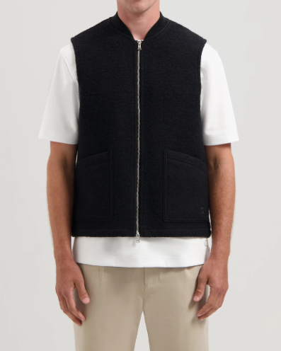 GILET NILS BLACK ~ DSTREZZED