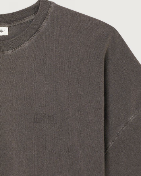 T-SHIRT MPYM02A CARBONE ~ AMERICAN VINTAGE