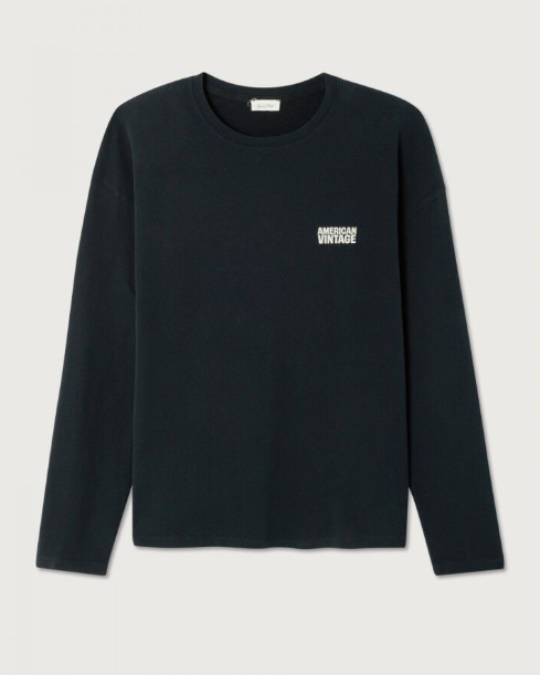 T-SHIRT MYKO02B TENEBRE ~ AMERICAN VINTAGE